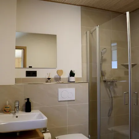 Albzeit Naturholzapartments - Birke - Stblasien Daire *